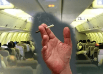 Foreign Passenger Detained for Smoking on an Airplane