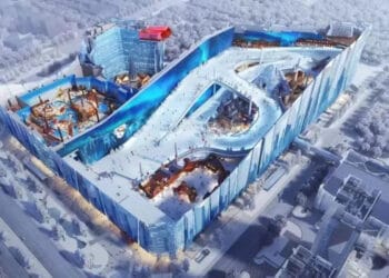 World’s largest indoor skiing resort opens in Shanghai