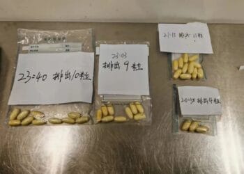 Customs nab foreigner smuggling cocaine pills concealed in body