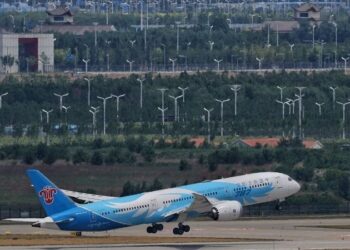 1st direct flight route linking the 2 countries’ capital cities