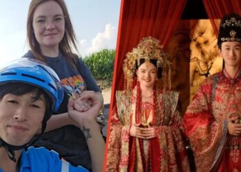 CN delivery man greets US teacher with ‘I love U’ in lift,and…